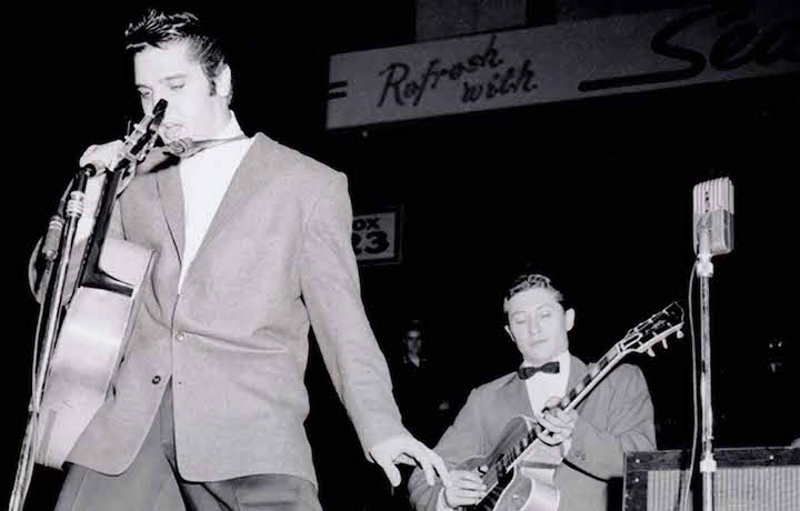 Elvis-and-Scotty-Moore-On-Stage