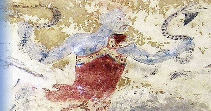 Tarquinia. Sabato 27 maggio l’inaugurazione della Tomba dei Demoni Azzurri.