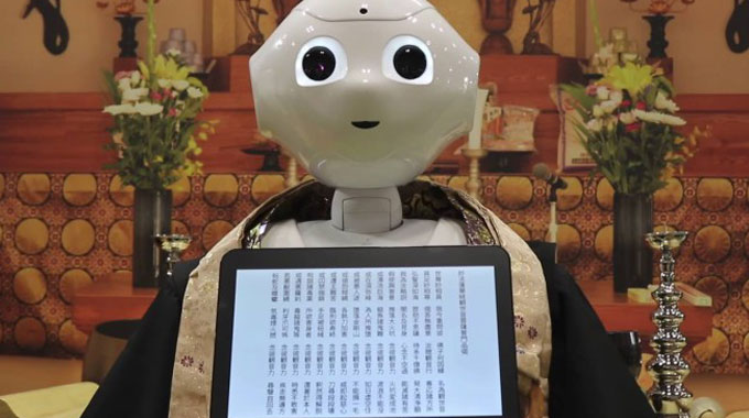 Robot-monaco per celebrare i funerali: ecco l’ultima invenzione giapponese.
