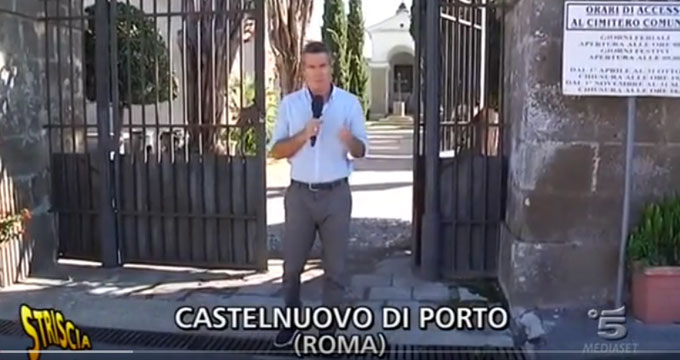 Castelnuovo di Porto. Indegna sepoltura.