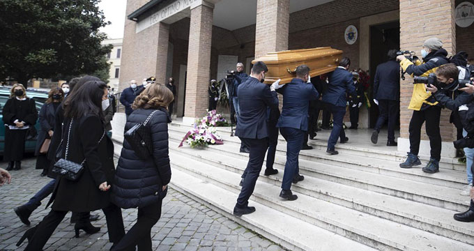 Roma. Funerali privati ai Parioli per Antonio Catricalà.