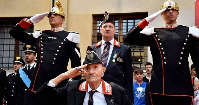 biasin Morto a 101 anni Giulio Biasin, l’ultimo Corazziere del Re.