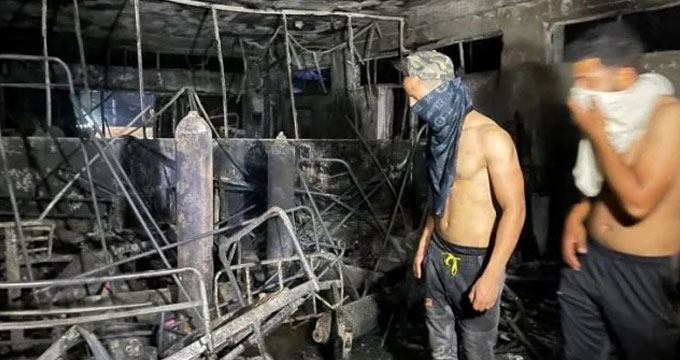 Baghdad. Strage in ospedale Covid: 82 morti e 110 feriti.