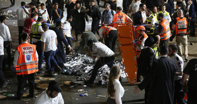 Israele. Calca all’evento religioso: almeno 44 morti e 150 feriti.