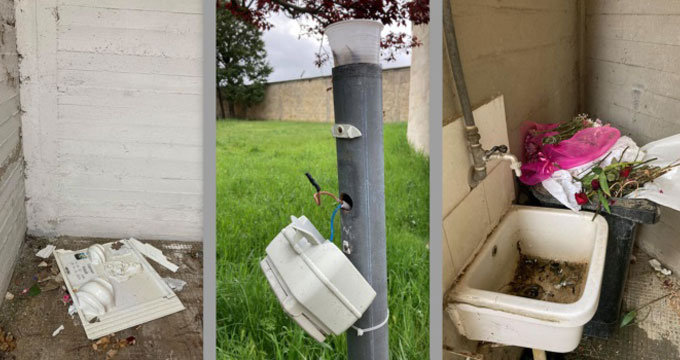 Matera. Il cimitero della vergogna: sporcizia, degrado e nessuna dignità per i morti.