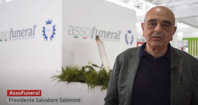Tanexpo 2022. Salvatore Salemme (Presidente Nazionale AssoFuneral).