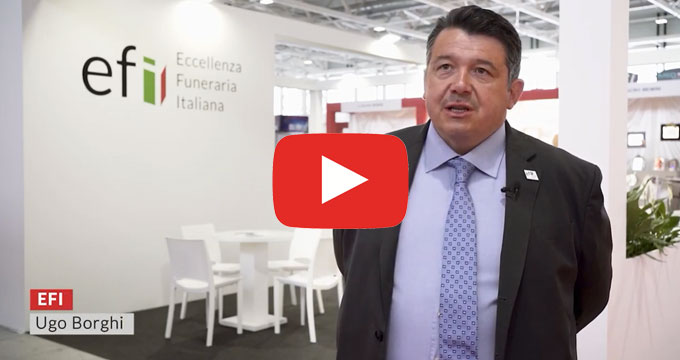 Tanexpo 2022. Ugo Borghi (Presidente di Eccellenza Funeraria Italina).