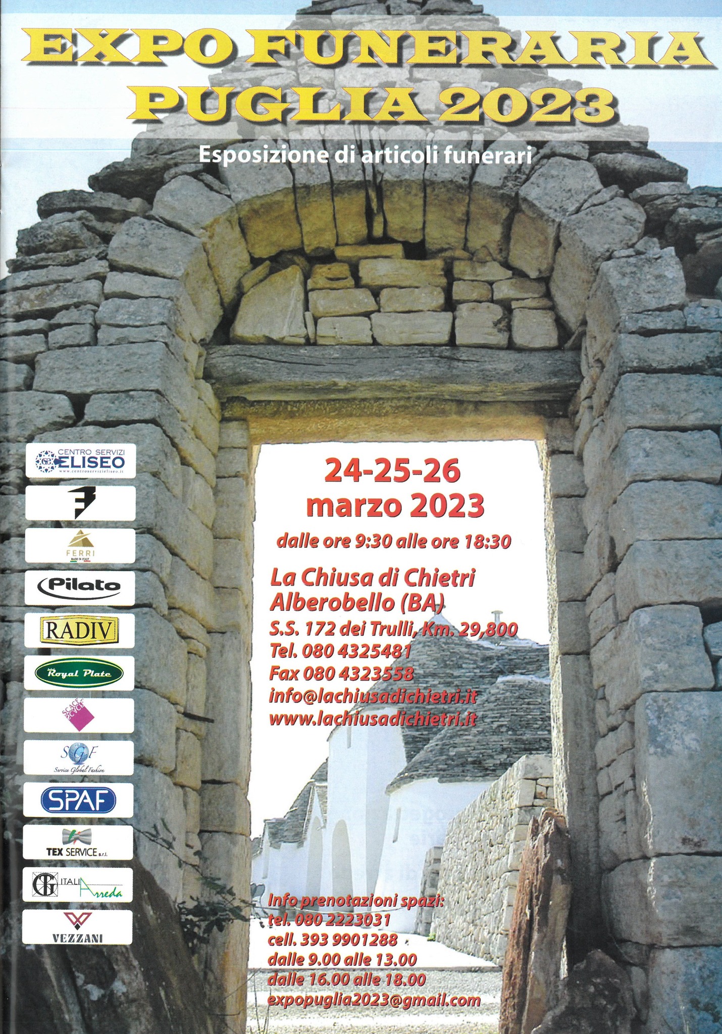 Expo Funeraria Puglia 2023 Expo Funeraria Puglia 2023