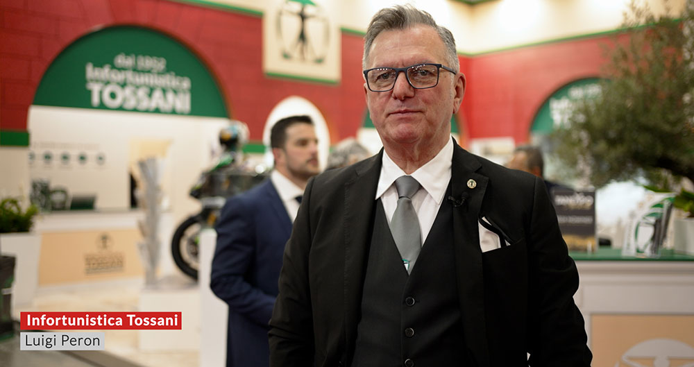 TANEXPO 2024. Luigi Peron responsabile centro/nord Italia – Infortunistica Tossani.