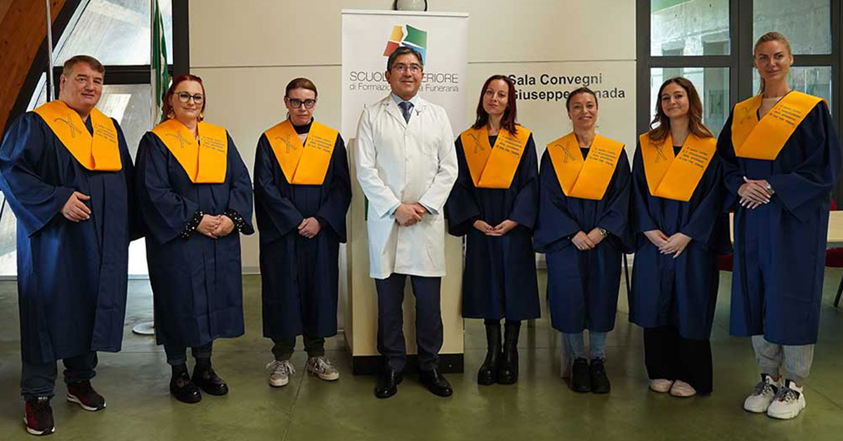 Arriva dall’Ucraina una delle partecipanti alla nuova edizione dei corsi della Scuola Superiore di Formazione per la Funeraria.