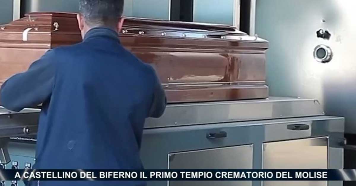 Castellino del Biferno: tempio crematorio in Molise.