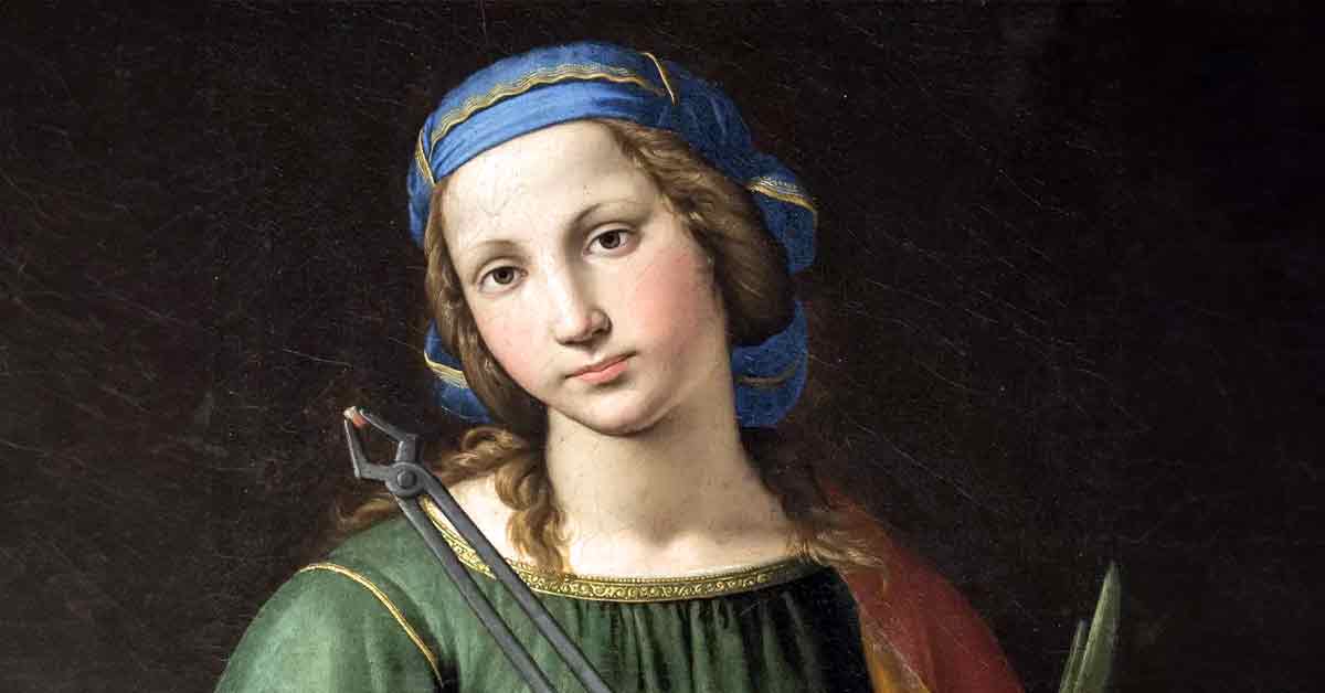 Il Santo del giorno 9 febbraio, Sant’ Apollonia Il Santo del giorno 9 febbraio, Sant’Apollonia