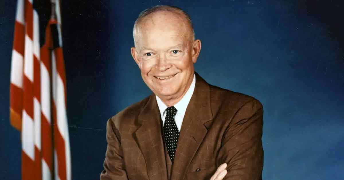 Dwight Eisenhower 28 marzo 1969. Muore Dwight Eisenhower, il presidente USA che firmò la fine della Seconda Guerra Mondiale.