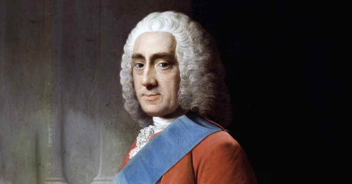 24 marzo 1773: muore Philip Stanhope, IV conte di Chesterfield.