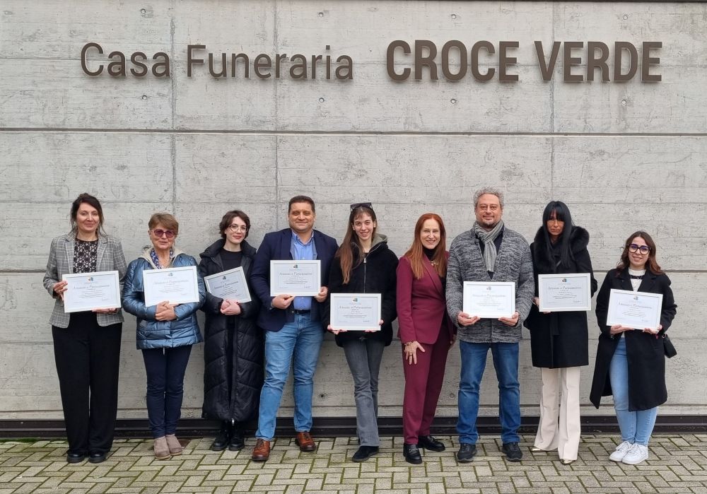 cerimoniere funebre Corso di Alta Specializzazione “La Figura Professionale del Cerimoniere Funebre”. Reggio Emilia 21-23 febbraio 2025.