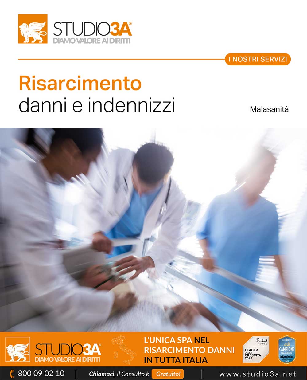 Studio 3A - Risarcimento Malasanità
