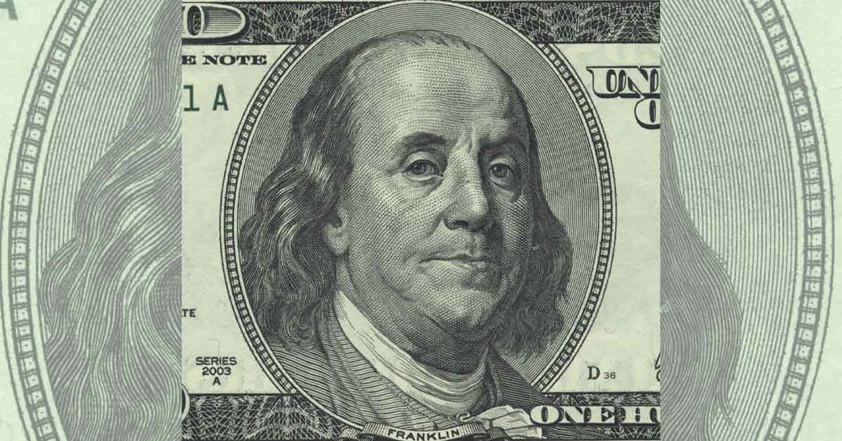 Benjamin Franklin 17 aprile 1790. Muore Benjamin Franklin, padre fondatore della nascente America.