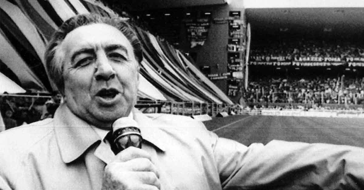 Enrico Ameri, 7 aprile 2004. Muore Enrico Ameri, la voce di “Tutto il calcio minuto per minuto”.