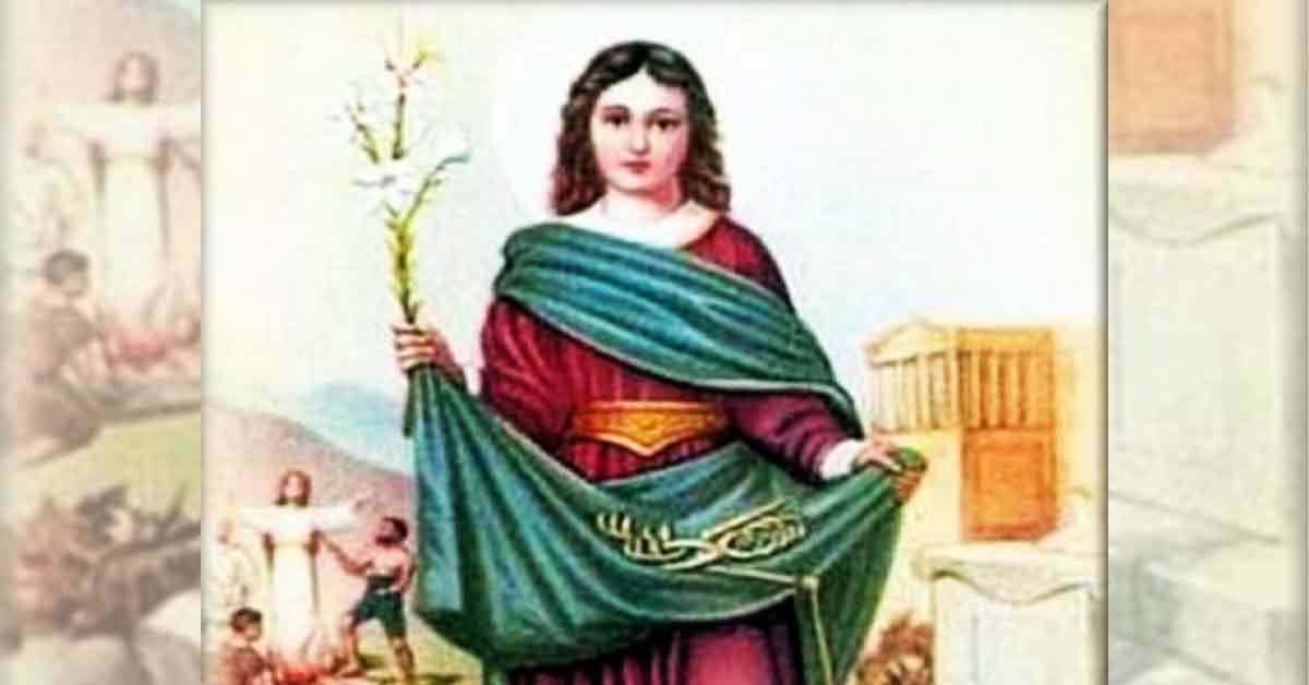 Santa Sara di Antiochia Il Santo del giorno 20 aprile: Santa Sara di Antiochia.