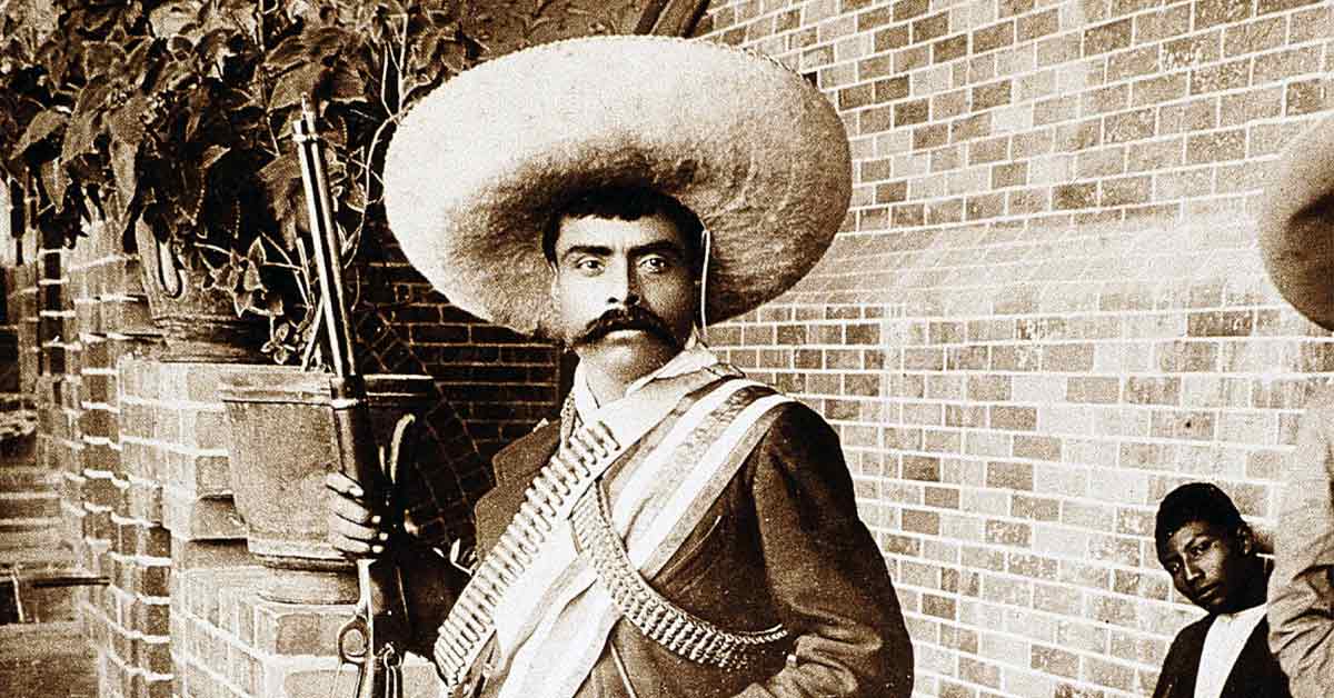 Emiliano Zapata 10 aprile 1919. Muore Emiliano Zapata, voce dei campesinos messicani.