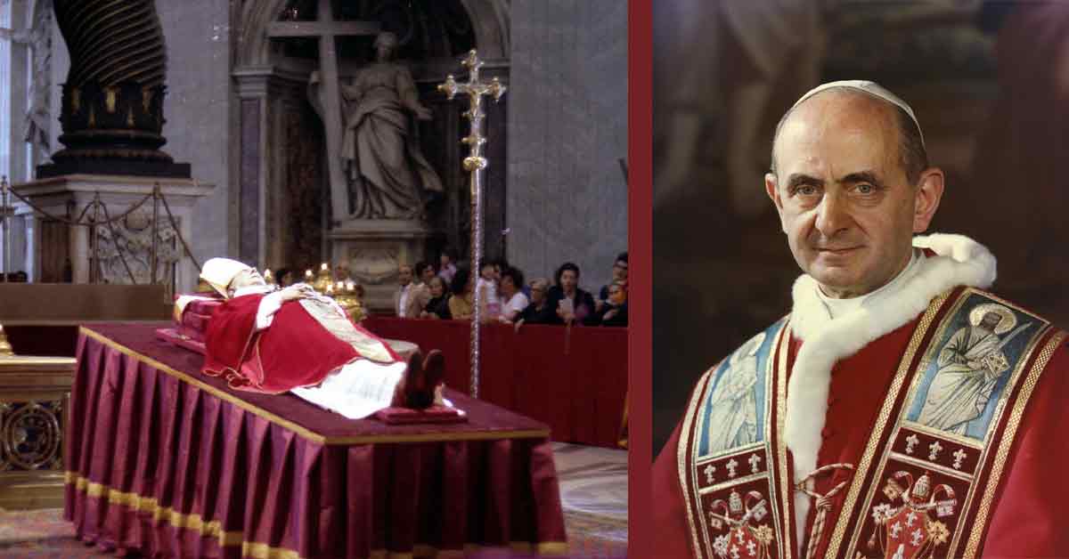 San Paolo VI Il Santo del giorno 29 maggio: San Paolo VI.