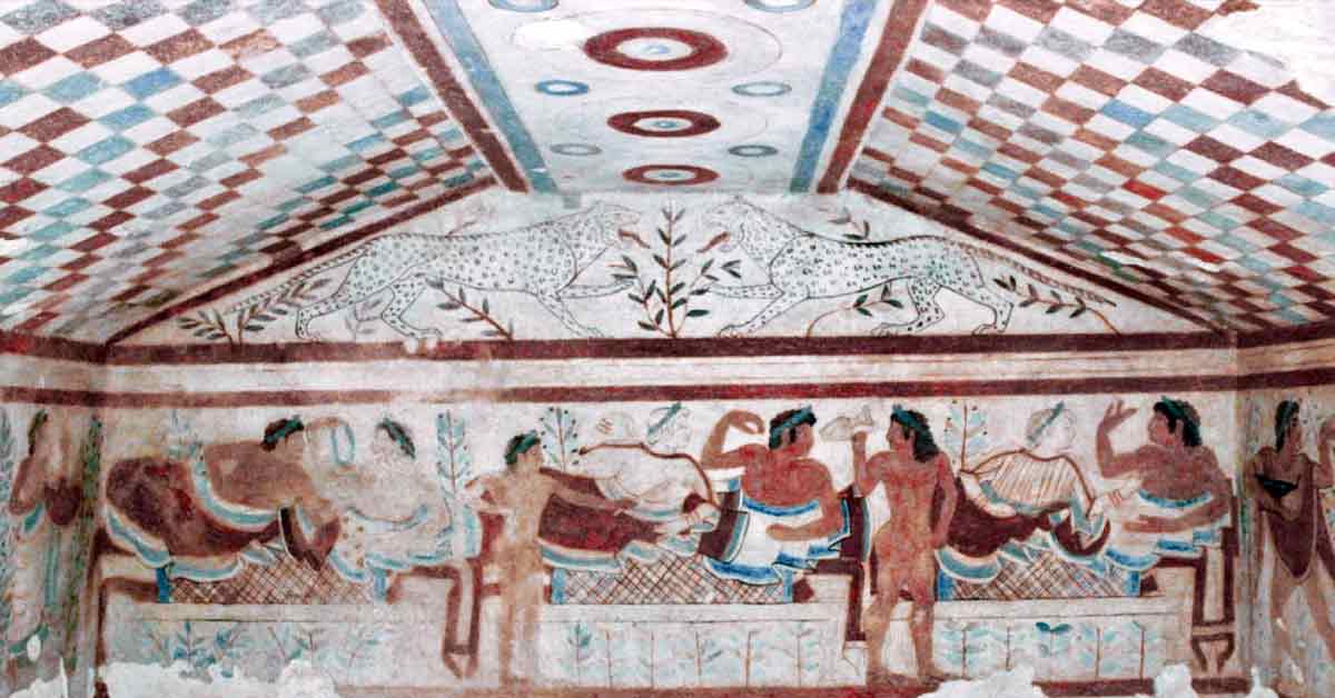 Necropoli Tarquinia Necropoli Tarquinia: la voce degli Etruschi riaffiora dalla terra.