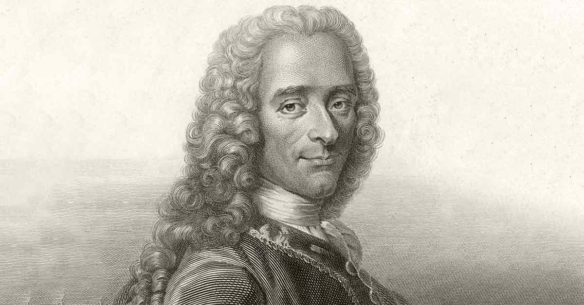 Voltaire 30 maggio 1778. Muore Voltaire, “Poeta, storico, filosofo, fece brillare in ogni tempo la ragione umana.”