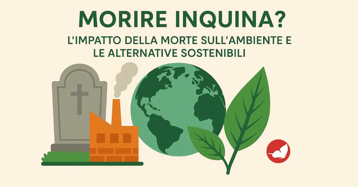 Morire inquina? L’impatto della morte sull’ambiente e le alternative sostenibili.