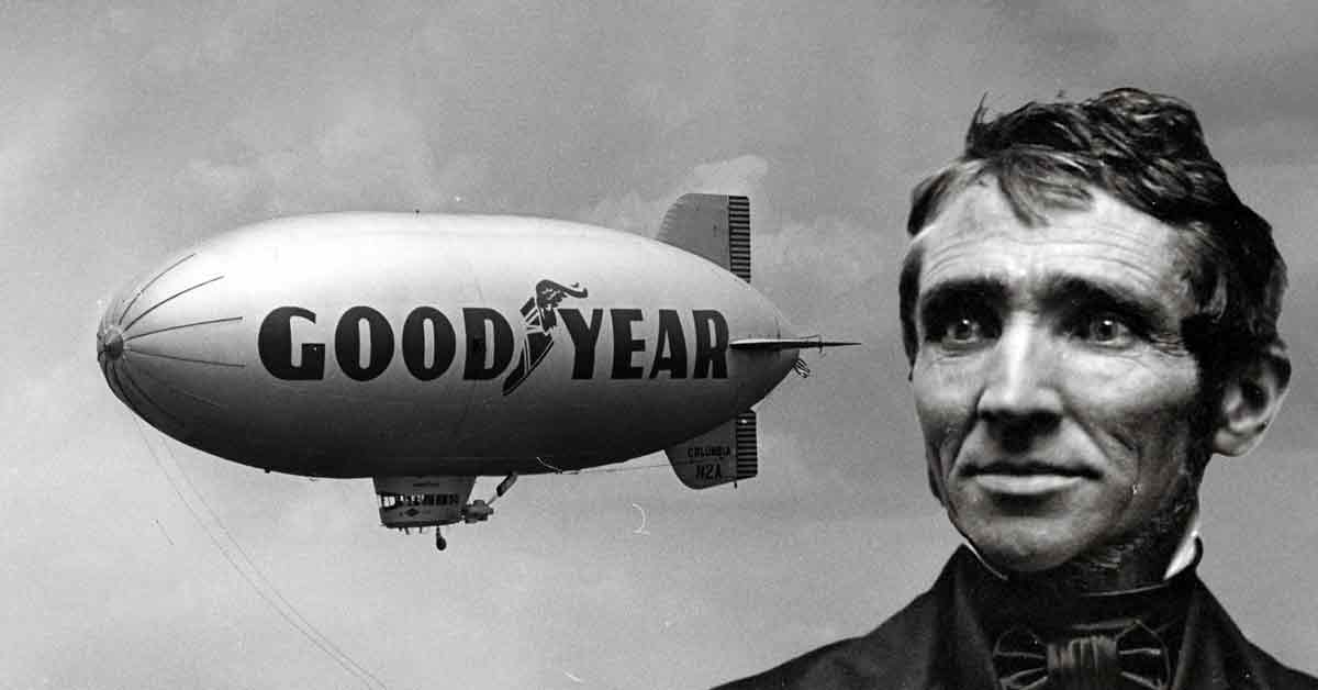 Charles Goodyear 1° luglio 1860. Muore Charles Goodyear, l’uomo che diede “elasticità” al futuro.