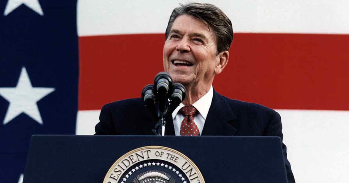 Ronald Reagan 5 giugno 2004. Muore Ronald Reagan, l’attore diventato presidente.