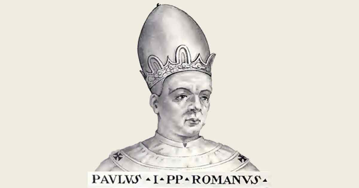 San Paolo I Il Santo del giorno 28 giugno: San Paolo I.