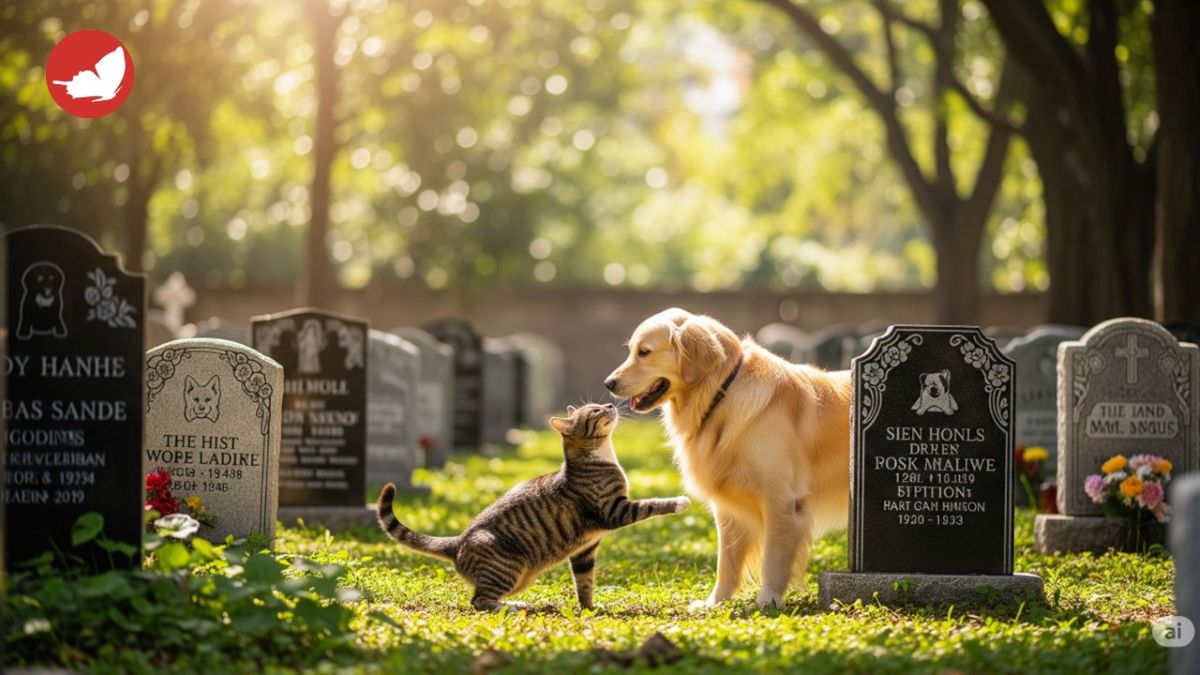 cimitero per animali Il cimitero per animali più grande d’Europa.