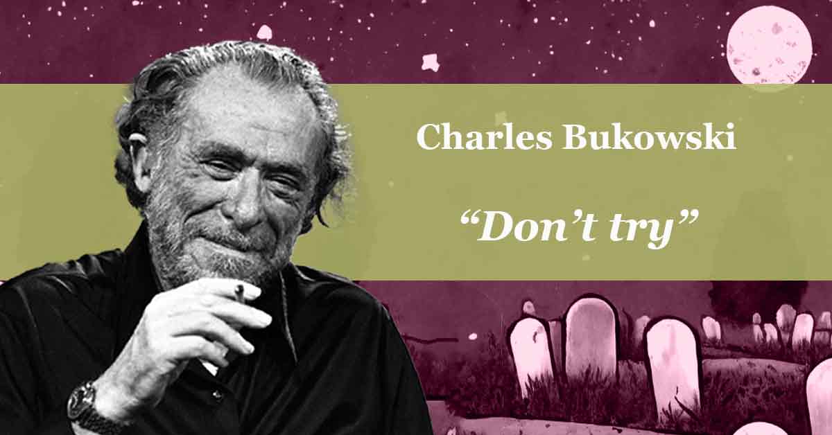 epitaffio Charles Bukowski