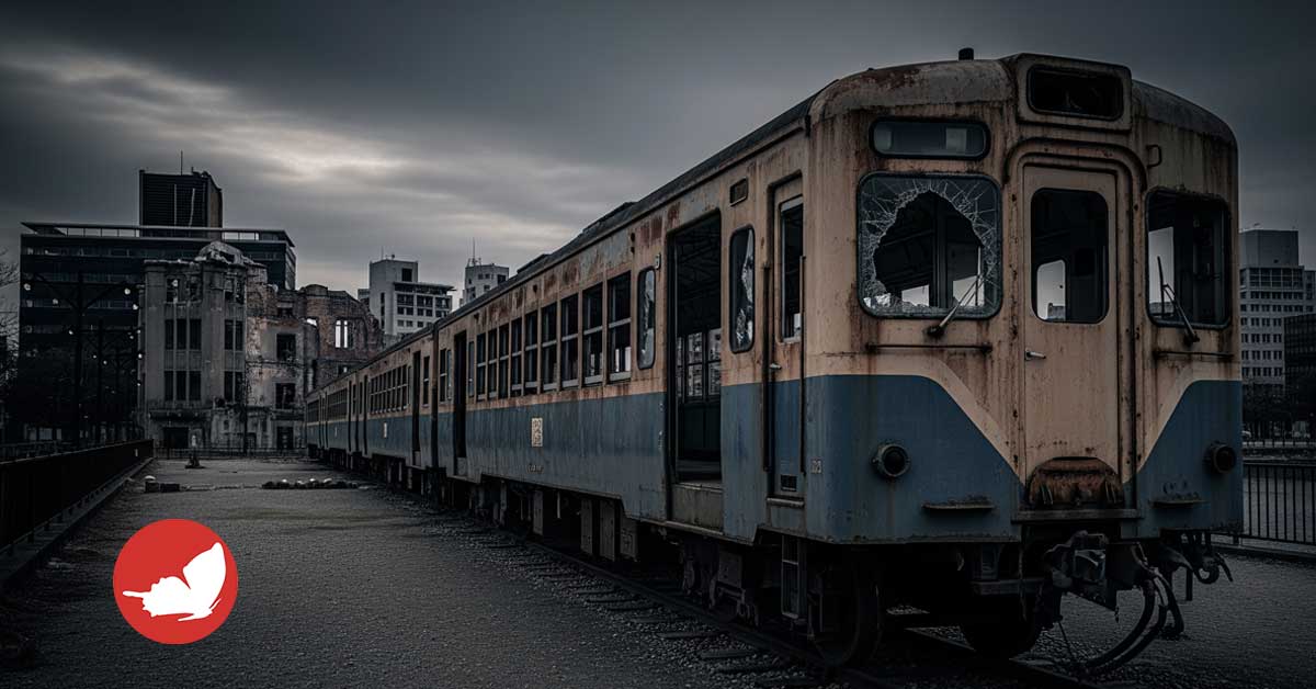 La leggenda del treno fantasma di Hiroshima.