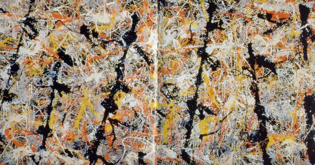 Jackson Pollock Blue Pole