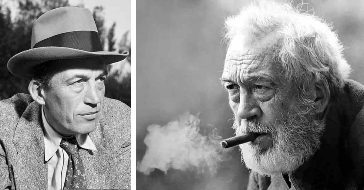 John Huston 28 agosto 1987. Muore il regista John Huston.