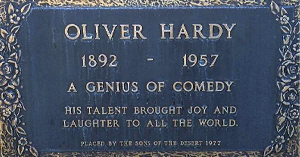 epitaffio Oliver Hardy 2
