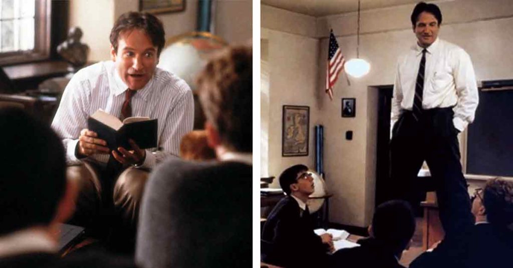 Robin Williams L’attimo fuggente