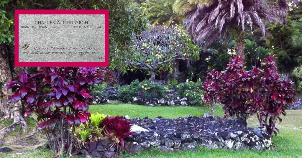 tomba di Charles Lindbergh