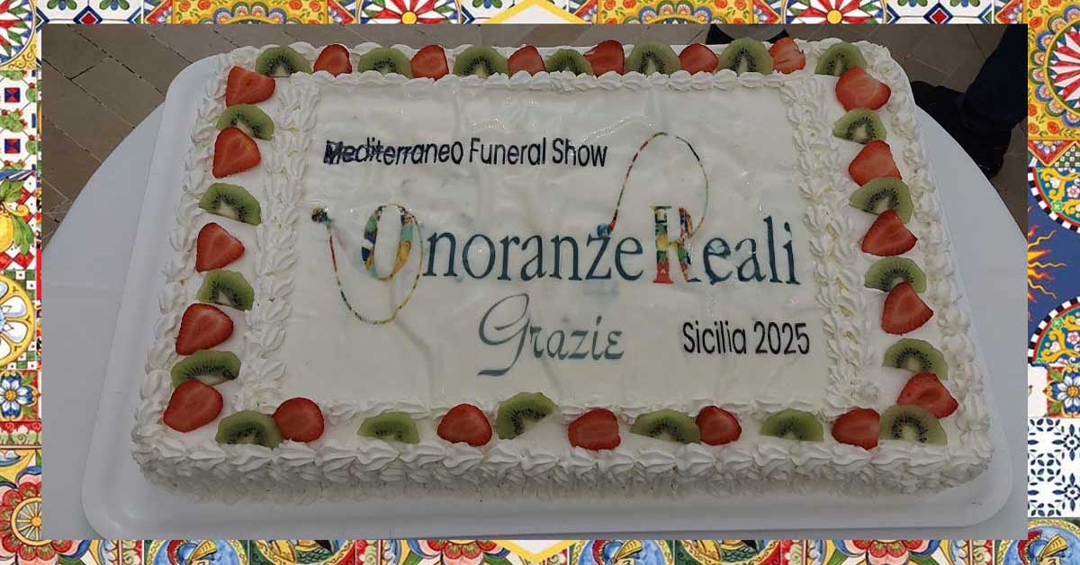Onoranze Reali 2025: in Sicilia l’evento d’autunno per il settore funerario.