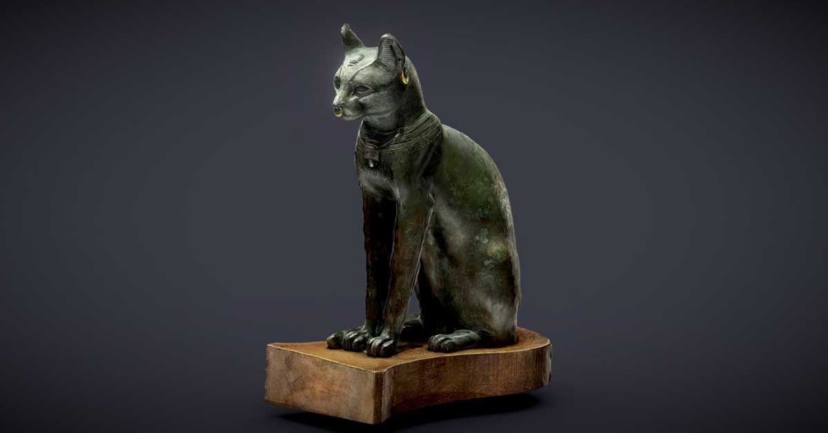 Il Gatto Gayer-Anderson: il gatto “mummia” capolavoro egizio.