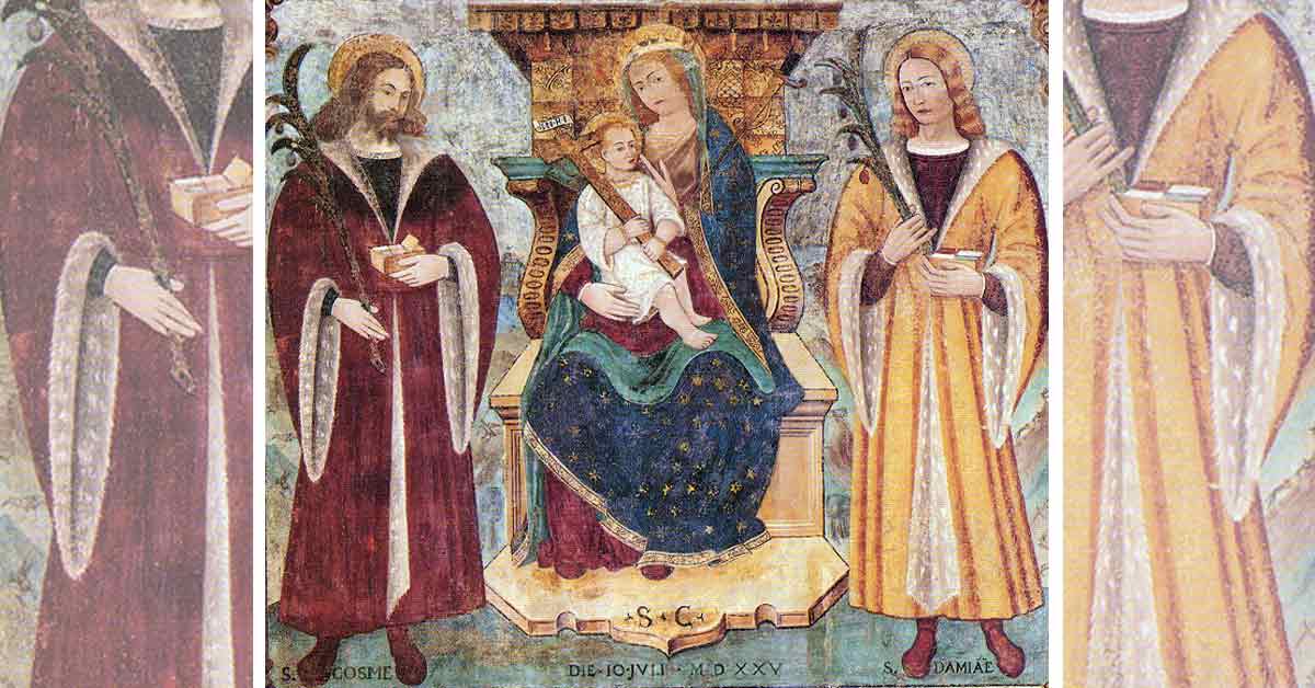 26 settembre: Santi Cosma e Damiano.