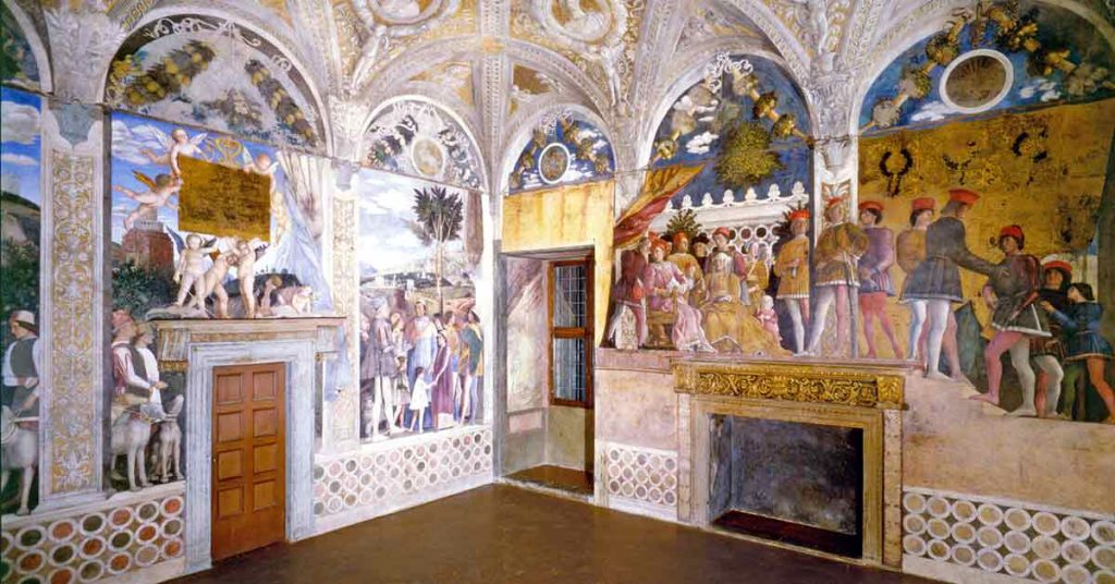 Andrea Mantegna la camera degli sposi