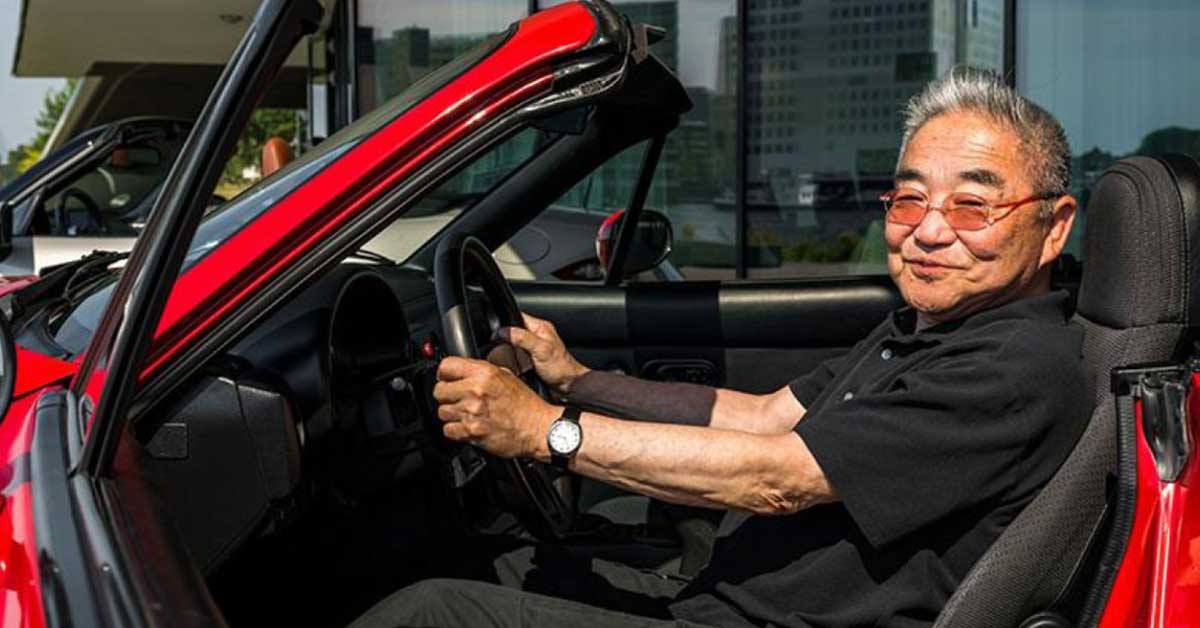 Addio a “Tom” Matano, il padre della Mazda MX-5 Miata.