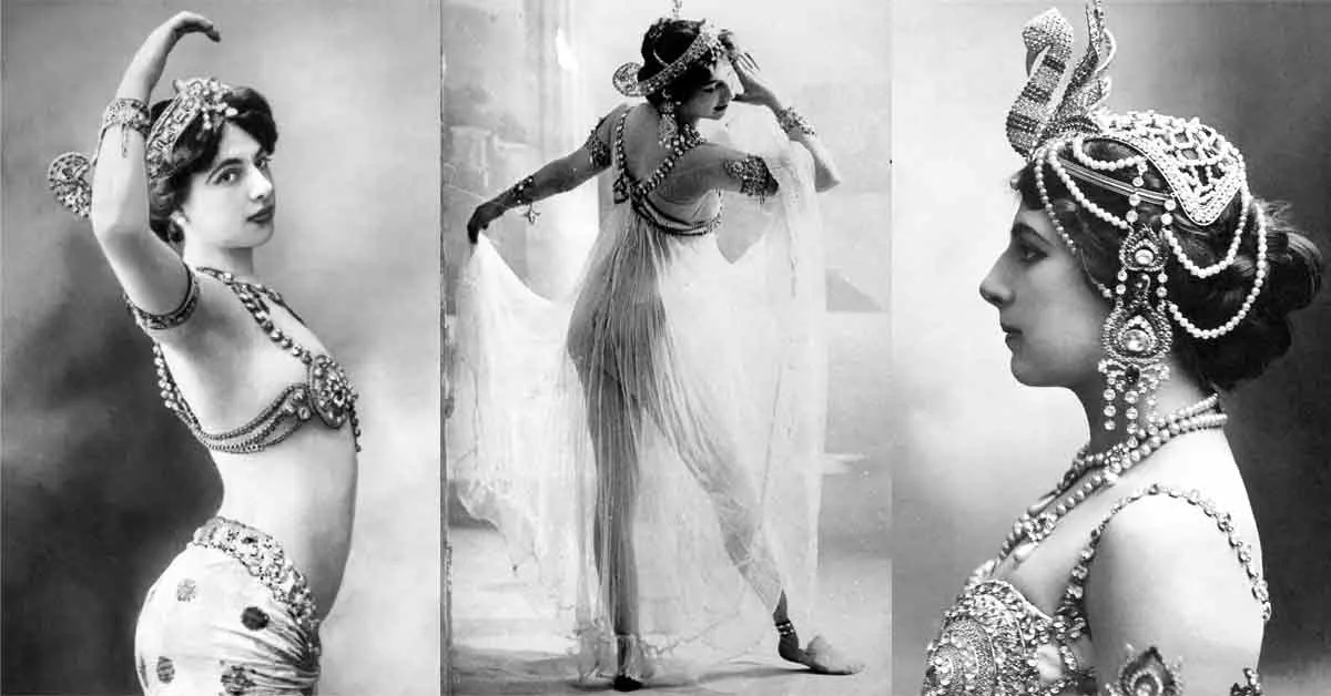 Mata Hari 15 ottobre 1917. Muore Mata Hari, la spia che danza col destino.