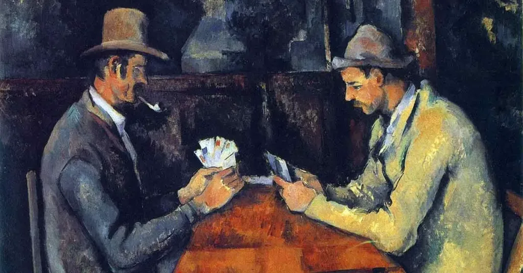 Paul Cézanne giocatori