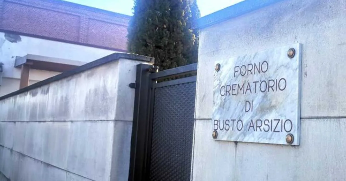 Busto Arsizio. Cedimento al Forno Crematorio.