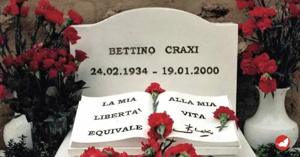 epitaffio Bettino Craxi 