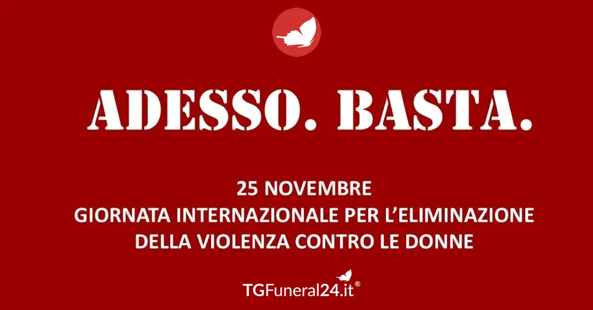 Giornata Internazionale per l’Eliminazione della Violenza Contro le Donne.