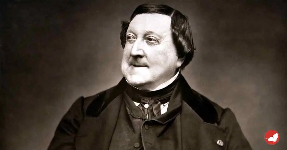 Gioachino Rossini 13 novembre 1868. Muore Gioachino Rossini.